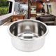 thumbnail image 3 of Fregadero para caravana gran capacidad universal 295 x 130 mm barra resistente a las manchas lavabo cepillado para barco para caravana ANGGREK Otros, 3 of 8