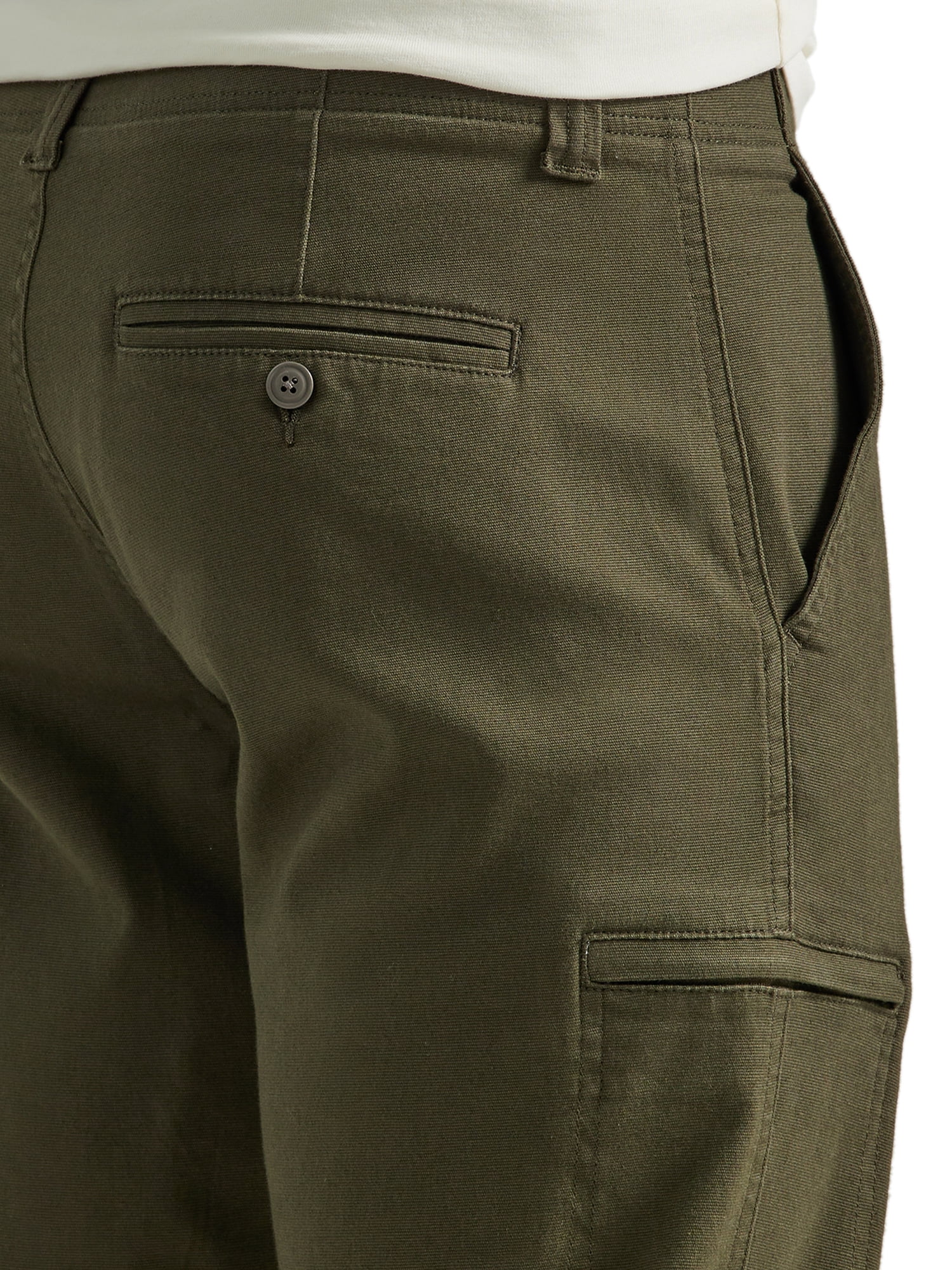 Lee Men's Extreme Comfort Straight Canvas Cargo