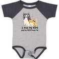 thumbnail image 3 of Inktastic I Love My Mimi Loves Me Cat Boys or Girls Baby Bodysuit, 3 of 5