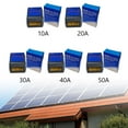 thumbnail image 4 of Solar Charge Controller PWM 12V Solar Panel Battery Control Adapter Blue, 4 of 20