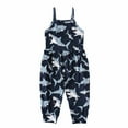 thumbnail image 2 of ATOGUTA Jumpsuit for Girls Cute Halter Jumpsuits Outfits with Pockets 1-6 Years, 2 of 5