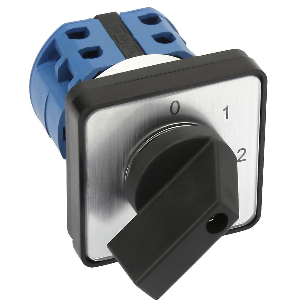 LYUMO Rotary Cam Switch, 4 Position Changeover Switch,660V 20A 4