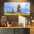 thumbnail image 1 of Ahu Tahai and Ahu Ko Te Riku - Landscape Photo Canvas Art Print, 1 of 3
