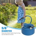 thumbnail image 2 of Gardguard Garden Hose 25ft x 5/8" Heavy Duty, Lightweight Not for Drinking Water, Include Nozzle, 2 of 6