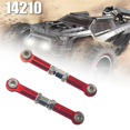 thumbnail image 5 of Accesorios de Actualización de Metal para Coche RC, Varilla de Dirección para Go 1/14 14209 14210 H14BM, Piezas de Actualización de Coche RC (Rojo), 5 of 5