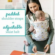Infantino Flip 4-in-1 Convertible Baby Carrier, 4-Position for Infants & Toddlers 8-32lb, Rainbow