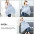 thumbnail image 4 of ETHZZLE Grey Cotton Nursing Cover for Breastfeeding Moms - Multi-Use Chest Cover, Comfortable & Breathable, 1 Set, 4 of 8