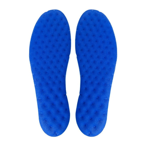 GOOHOCHY  Gel Insole Extra Thick Shoe Insoles Inflatable Blue Absorption