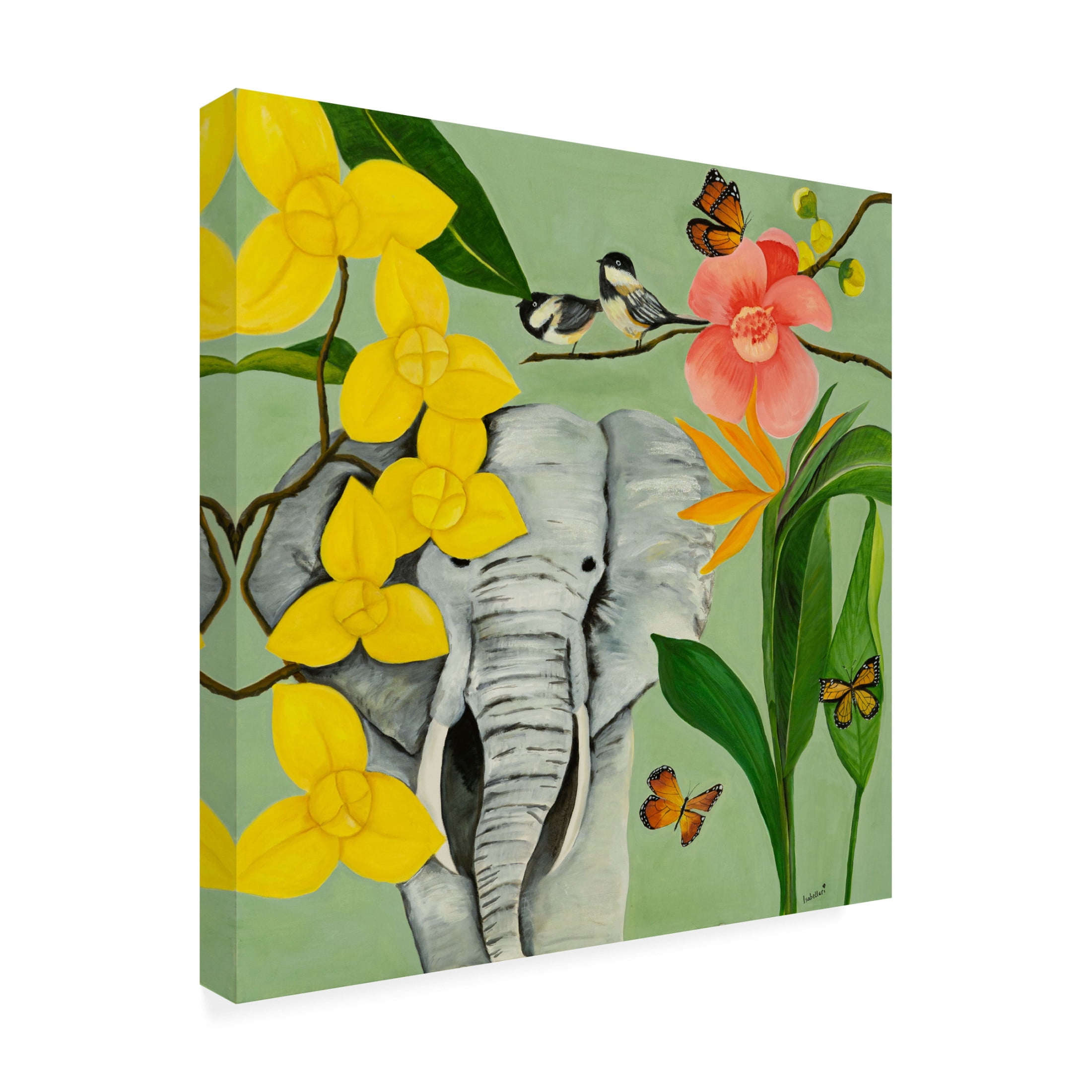 Trademark Fine Art Isabelle Ri  Gentle Giant Canvas Wall Art