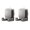 Black, variant on 2PCS Suction Cup Hooks,Double Hook Design,One-Hand Operation No Drilling Hooks,Towels And Small Items Hanging Hooks,for Kitchen Bathroom