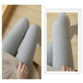 thumbnail image 4 of Gibobby Pantalones térmicos para mujer Mallas gruesas de otoño e invierno para mujer, mallas de algodón de cintura alta, pantalones de 330g(B,Talla única), 4 of 5