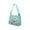 Light Blue-LB-clearacne, variant on WWG Colorful Children's Mesh Beach Bag Toy Storage 20x25cm 7.9x9.8in Small Messenger Bag for Shells Shovels Sand Toys Quick Dry Adjustable Strap