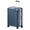 Blue, variant on 20" Carry-on Zipperless Aluminum Polycarbonate Luggage, Charcoal Metallic, ZX-Core