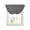 Gray, variant on Waterfall Valances for Windows, Pure Dark Grey Kitchen Sheer Valance Curtains, Simple Solid Color Rod Pocket Elegant Swag Valances for Living Room Bedroom, 47.2"x38.5", 2 Panel