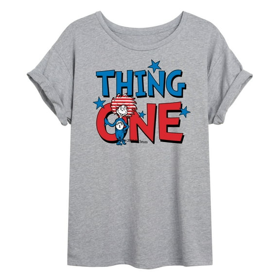 Dr. Seuss - Thing One - Juniors Ideal Flowy Muscle T-Shirt