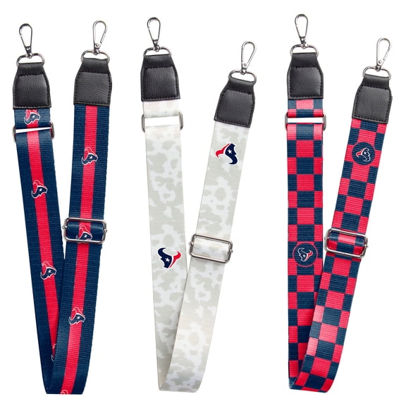 Houston Texans 3-Pack Bag Strap Set