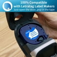 thumbnail image 2 of Replacement for DYMO LetraTag Refills Tape 12mm x 4m 16952 91331 91332 91333 91335 for LetraTag Label Maker, 2 of 5