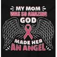 thumbnail image 2 of Breast Cancer My Mom is an Angel Plus Size Graphic Tank Top Brisco Brands 3X, 2 of 5