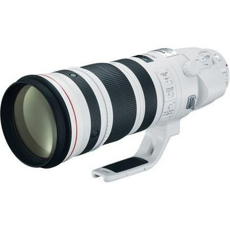 Canon - EF 200-400mm f/4L IS USM Super Telephoto Lens for Most EOS SLR Cameras - White