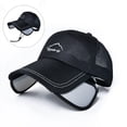 thumbnail image 1 of Visors Men Adjustable Baseball Cap Outdoor Breathable Sunscreen Cap Summer Sunshade Hat Baseball Caps, 1 of 7