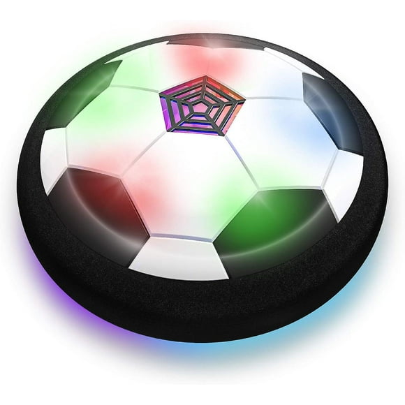 LED Soccer Ball - Air Power Training Ball Playing Football Game - Soccer (White)