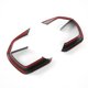 thumbnail image 4 of 1 par de cubiertas de moldura de botones de volante de coche para L Nx4 2021-2023, pegatinas para marco de decoración de volante, 4 of 5