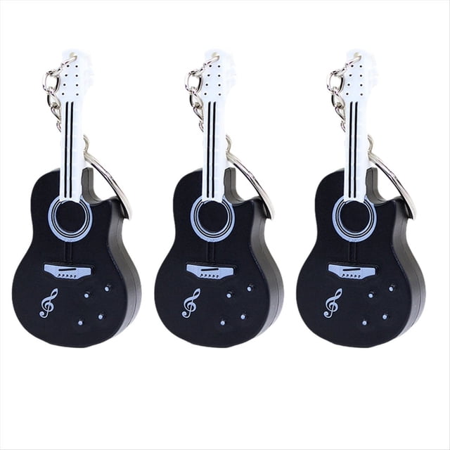 Colgante de Llave de Violín Negro, Accesorios Colgantes de , con Luz LED, de Violín