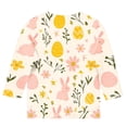 thumbnail image 2 of RXMEKW Haut Imprimé de Pâques pour Enfants avec Manches 3/4 et Col Rond, Chemise Décontractée Douce pour Garçons et Filles à Thème de Vacances, 2 of 6