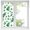 White, variant on Window Privacy Film Sage Green Eucalyptus Leaves Stained Glass Window Film Decorative Sun Block Window Cover Spring Botanical Leaf Cream Window Clings Static Adhesive Sticker for Bathroom 23.6"x59"