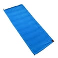 thumbnail image 5 of Lightweight Soft Fleece Sleeping Bag Liner Sleeping Sack Sheet Cushion Thermal Outdoor Camping Blanket for Business Jogging Travel Adult Blue, 5 of 10