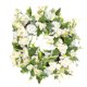 thumbnail image 2 of Corona de gardenias para decorar la puerta con un encanto navideño americano, 2 of 8