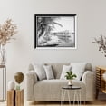 thumbnail image 4 of Historic Framed Print, House boating on the Miami River, Florida, 17-7/8" x 21-7/8", 4 of 9