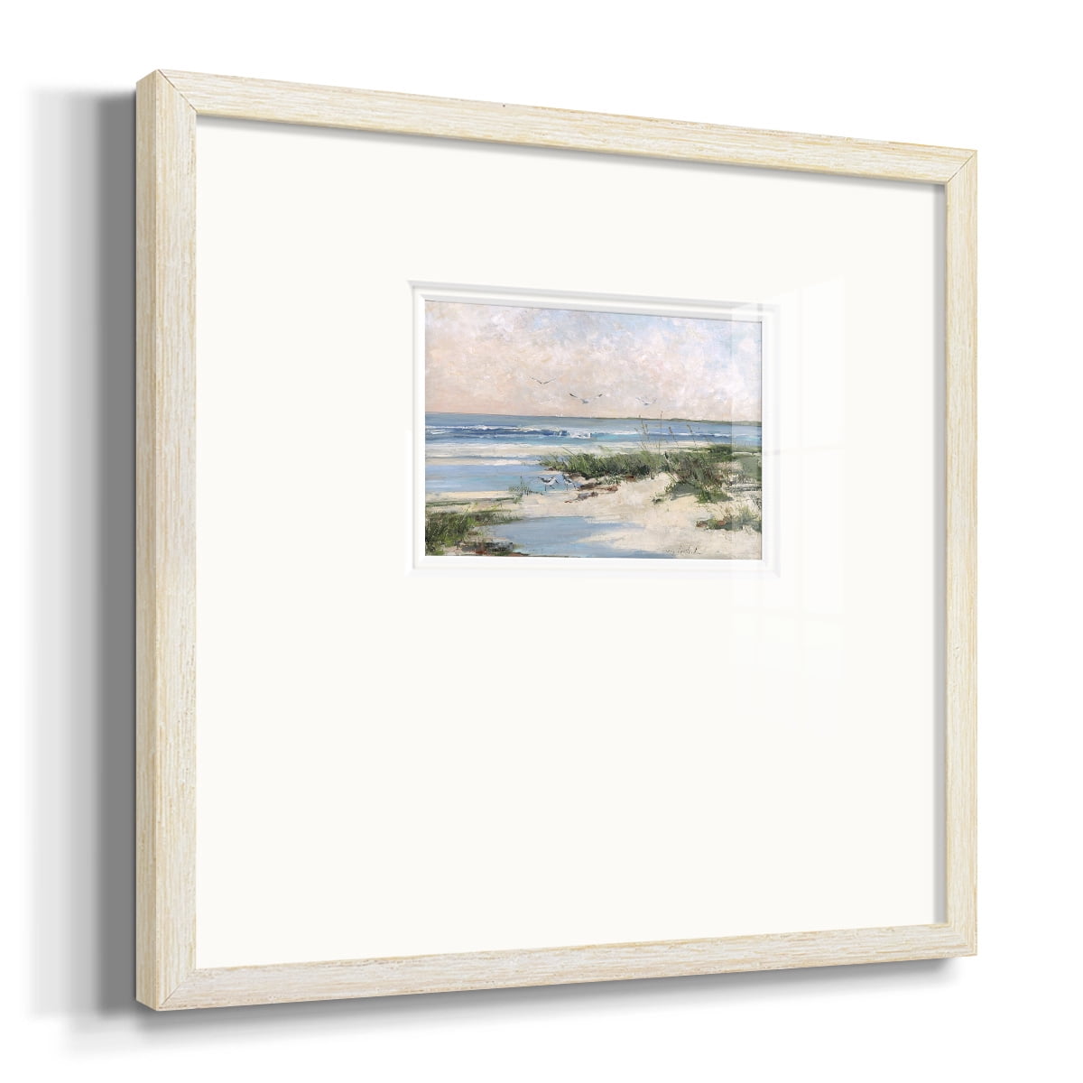 Soft Morning SeaPremium Framed Print