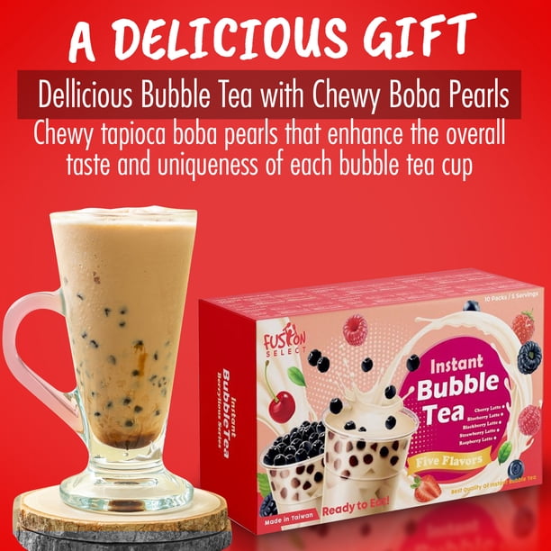 Fusion Select Berrilious Authentic Bubble Tea Kit Extra Rich (5