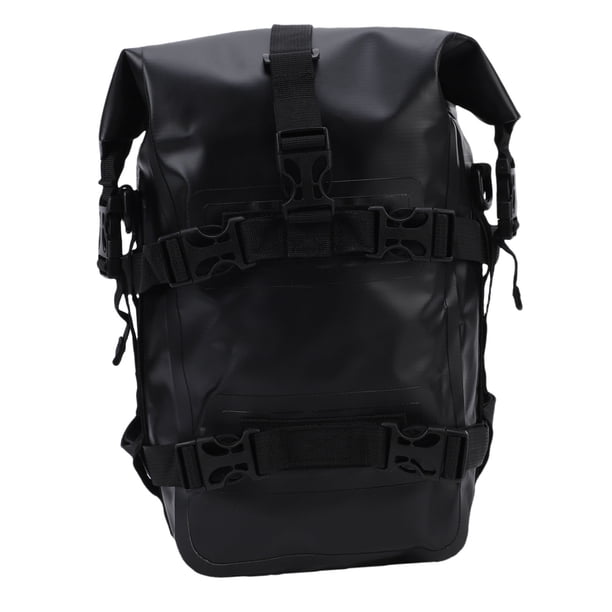 Bolsa Para Barra Protectora De Motocicleta, Resistente Al Agua, 8L, Bolsa Para Marco Lateral De Motocicleta Con Correa Para El Hombro, Accesorio Para Montar, Color Negro