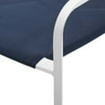 thumbnail image 7 of Side Dining Chair Armchair, Aluminum, Metal, Steel, White Blue Navy, Modern Contemporary Urban Design, Outdoor Patio Balcony Cafe Bistro Garden Furniture Hotel Hospitality, 7 of 7