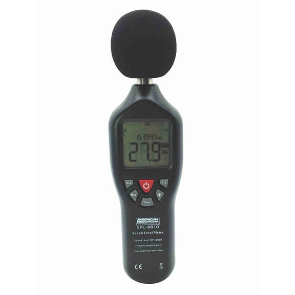 Full Function Digital Sound Level Meter - meets IEC 651 Type 2 standard