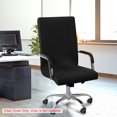 thumbnail image 2 of Stretch Home Office Computer Desk Chair Seat Cover Armchair Protector Rotating Chair Slipcoves, 2 of 11