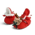 thumbnail image 6 of Christmas Booties Soft Baby Santa Winter Warm Slippers Snow Boots Crib Shoes, 6 of 8
