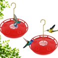 thumbnail image 1 of iMucci Hanging Hummingbird Feeders for Outdoors Applies to All Birds, Leak-Proof Hummer Bird Feeder Outside, Easy to Clean and Fill, 16 oz, Red, 1 of 8