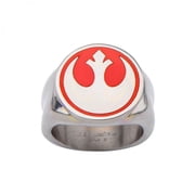 Rebel Symbol Mens Ring