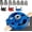 Bllue, variant on Self-Centering Doweling Jig – Precision Drill Guide for Flawless Woodworking Joints, 8 Metric Sizes (3-10mm), Adjustable Handheld Hole Locator Tool for Furniture, Joinery & Home DIY Projects (Blue)