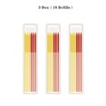 thumbnail image 1 of Solid Carpenter Pencil Set With 6 Refill Leads Built-in Sharpener Marking Tool Woodworking Deep Hole Mechanical Pencils, 1 of 7