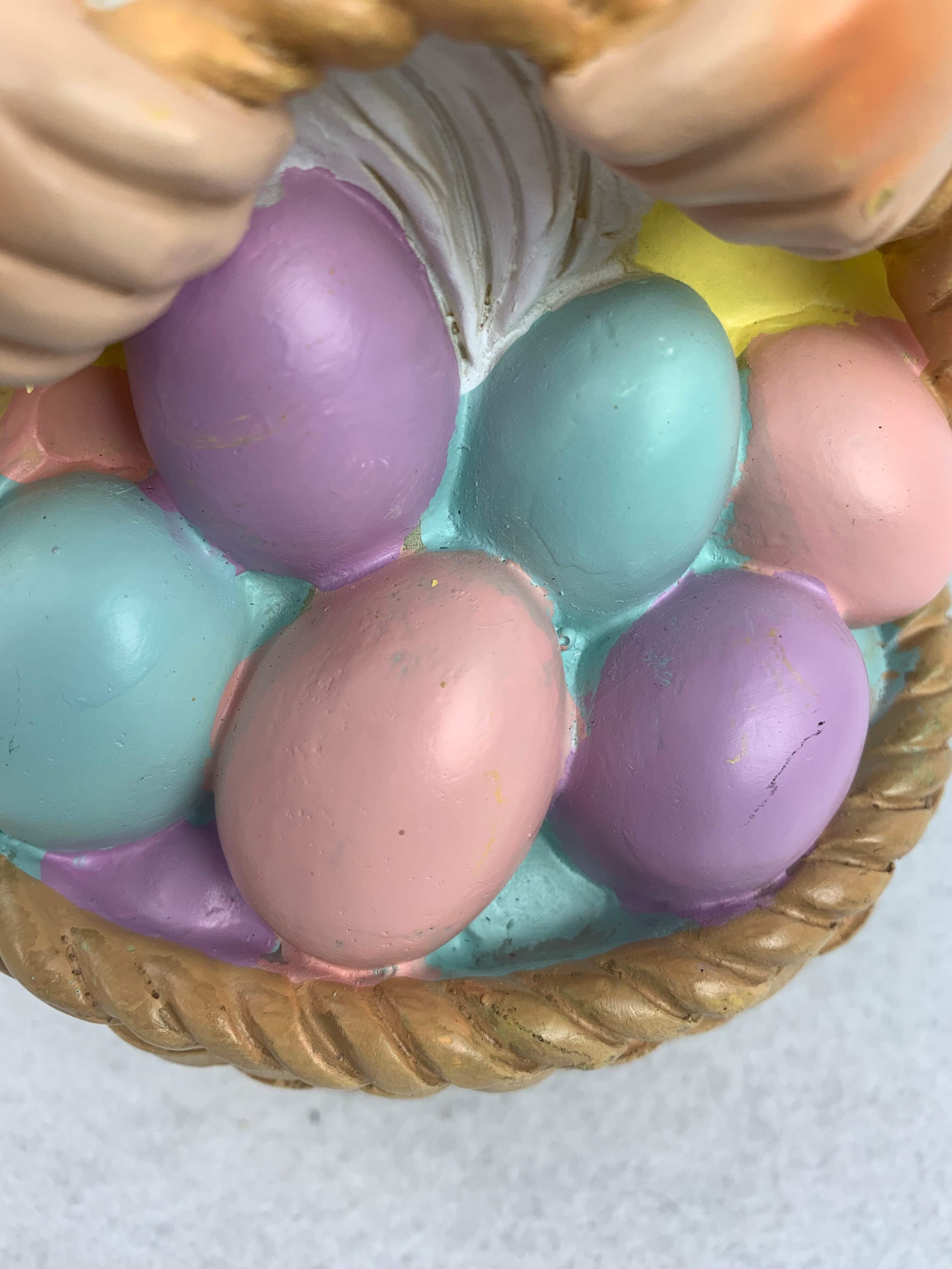Easter X-Large Gnome Carrying Easter Egg Basket