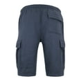 thumbnail image 2 of Victorious Men's Heavyweight Fleece Cargo Shorts VS76 - Navy - 2X-Large, 2 of 4