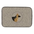 thumbnail image 1 of Carolines Treasures CK2187DDM German Shepherd in the Kitchen Dish Drying Mat, 1 of 1