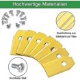 thumbnail image 4 of 30 cuchillas para cortacésped Husqvarna, cuchillas de repuesto para cortacésped Husqvarna, Husqvarna/gardena/yardforce/mcculloch Automower Garden Titanium Knife Bla, 4 of 5