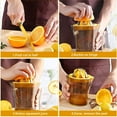 thumbnail image 5 of Jinsinto Citrus Juicer, Manual Citrus Juicer, Lemon Squeezer, Easy Clean Citrus Juicer, 5 of 5