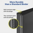 thumbnail image 4 of Durable View Binder with DuraHinge and EZD Rings, 3 Rings, 2" Capacity, 11 x 8.5, White, 12/Carton | Bundle of 2, 4 of 7
