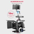 thumbnail image 4 of articudo por con tornillo de rosca de 1/4 pulgadas Compatible con equipo de cámara DSLR, luz LED, Monitor de - 7 En 7 pulg Sunnimix  brazo articulado, 4 of 8
